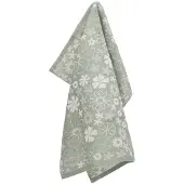 Bunzlau Castle Flowerbed theedoek 65x65 Dark Green
