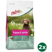 Prins 2x20 kg procare puppy/junior hondenvoer