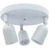 ELP plafondarmatuur locaste voor 3x gu10 wit IP22