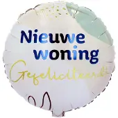 Folat - Folieballon 'Gefeliciteerd! Nieuwe Woning' - 45 cm