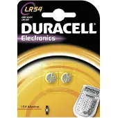 Duracell 10x Knoopcelbatterijen LR54 2 stuks