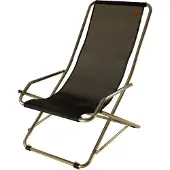 Fiam Dondolina zonnestoel Black
