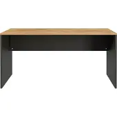Germania Lissabon Bureau Houtmateriaal zwart/bruin