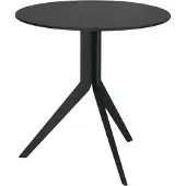 Spinder Daley Lage bijzettafel staal zwart