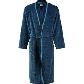 Cawö Badjas 4839 Kimono Men Blauw Zwart-60
