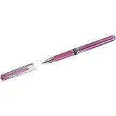 Uniball Roller encre gel Signo Broad UM153 Grip Pte Large 1mm Rose Métal