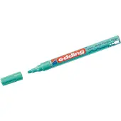 Edding - Viltstift edding 751 lak rond 1-2mm metallic groen | 10 stuks