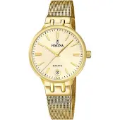 Festina Kwartshorloge Mademoiselle Polshorloge, dameshorloge, roestvrijstalen band, analoog, datum