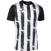 Joma Inter Iii T-shirt Met Korte Mouwen Wit,Zwart XL Man