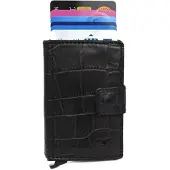Bear design Pasjeshouder / Creditcardhouder RFID - Zwart