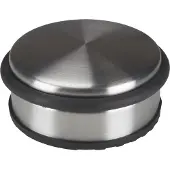Perel Deurstopper - RVS - Ø 100 mm hoogte 40 mm