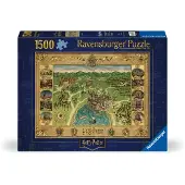 Ravensburger HP: Hogwarts kaart 1500 stukjes |