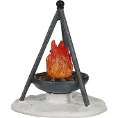 Luville Kerstdorpminiatuur Vuurschaal D 7,5 H 9 Cm