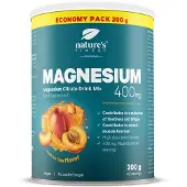 Nature First Magnesium 400 – Hooggedoseerd magnesiumcitraat met ijstheesmaak 200 g