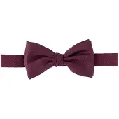 Profuomo bordeaux zijden strik oxford