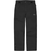 Picture Organic Clothing - Kinder skibroeken - Time Pants Black voor Unisex - Kindermaat 6 jaar - Zwart