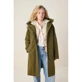 Sissy-Boy Donkergroene parka | Maat: M