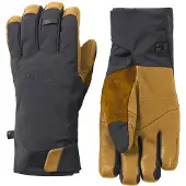 Rab - Skihandschoenen - Guide GTX Gloves Black Tan voor Unisex - Maat S - Zwart