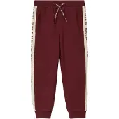 s.Oliver Broek bordeaux / zwart / offwhite