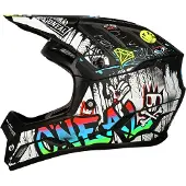 O'Neal Backflip Rancid Integrale Helm Zwart / Wit