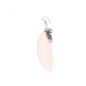 Heaven Eleven - oorbel - met veer soft pink