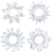 Chisa Novelties Get Lock - Cockringen Set - Transparant