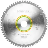 Festool Cirkelzaagblad voor Hout | Wood Fine Cut | Ø 216mm Asgat 30mm 60T - 500125