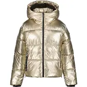 Luhta Outdoorjas 'Eiseberg' goud / zwart