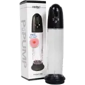 Rimba - P Pump PP05 - Elektronische Penispomp met Vagina Sleeve - Zwart