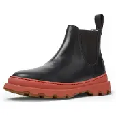 Camper Chelsea boots 'Brutus ' roestbruin / zwart