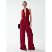 BWLDR Jumpsuit 'Mel' rood