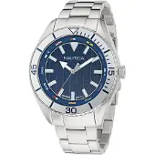 Nautica Analoog horloge 'NCT WINDWARD' blauw / zilver