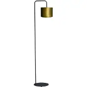 Masterlight Vloer Schemerlamp Venus 152cm met olijfgroene lampenkap