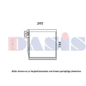 AKS Verdamper, airconditioning 820363N