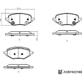 Blue Print Remblokset ADBP420168