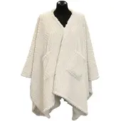 Unique living | Clio omslagplaid 148x160 Dove White