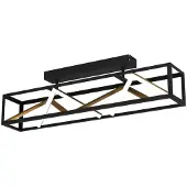 Stars of Light Design Plafondlamp Penela Zwart Met Goud