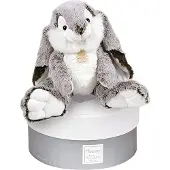 Histoire D'ours Pluche - Verhaal van een beer - HO2297 - KONIJN MARIUS 40 cm - Grijs - Binnen - 581 g
