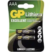 GP Lithium AAA Batterijen 20 Stuks