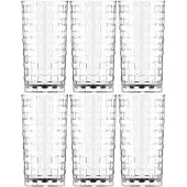 Glozini Longdrinkglazen - Set van 6 - 330ml - Sofia Tumbler