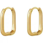 Yehwang Gouden oorbellen small basic - waterproof - stainless steel