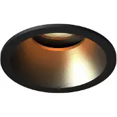 LEDVION – LED Inbouwspot Rond ø81mm – Zwart – Dimbaar – Kantelbaar – GU10 – 2700K – 3W – IP20