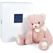 Doudou et Compagnie Preppy Chic Beer, roze 30cm (30 cm)