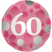 Folat - Folieballon Glossy Pink 60 - 45 cm