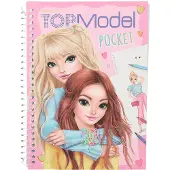 Sans marque Depesche kleurboek TOPModel pocket met stickers - creatief speelgoed.