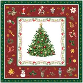 Ambiente - Lunch servetten - Christmas Evergreen Red