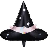 Party-Decoration Partydeco - Folieballon Heksenhoed 60 x 48 cm