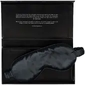 Beauty Pillow Luxury Silk Slaapmasker Black
