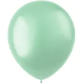 Folat - ballonnen Radiant Minty Green Metallic 33 cm - 10 stuks