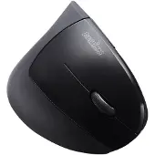 Perixx Vertikal Perimice-513 Ergonomische muis USB Optisch Zwart 6 Toetsen 1600 dpi Ergonomisch
